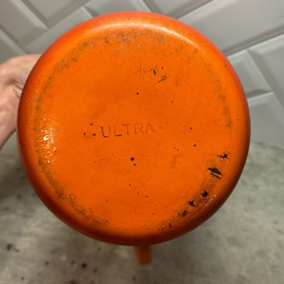 Vintage Large Enamelware Tea kettle - Picture 4 of 7